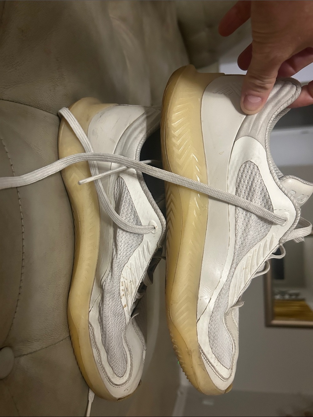 Men's White RAD shoes - Picture 2 of 5